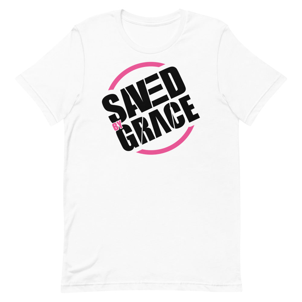 Saved By Grace Womens T Shirt